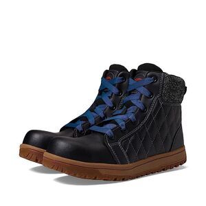 Avenger Work Boots Womens Metro 8" Black/Blue 11 B - Medium